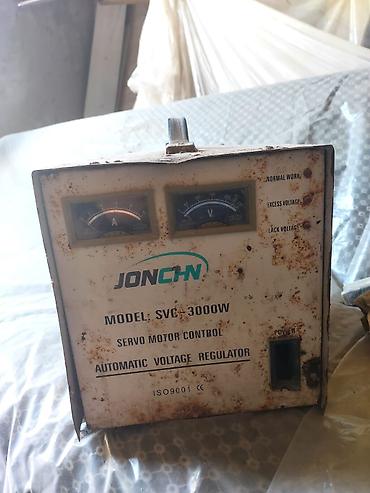 stabilizator satışı: JONCHN SVC-3000W + HOSSONI SVC-1500 avtomatik gərginlik — 1