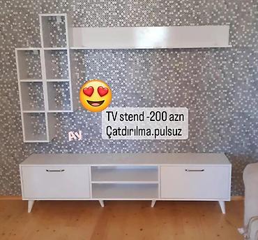 telefon altlığı: Yeni, Düz TV altlığı, Polkalı — 1