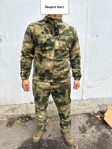 Домашние костюмы: Доставка бесплатно по городу Бишкек Флисовый костюм мужской (толстовка — 5