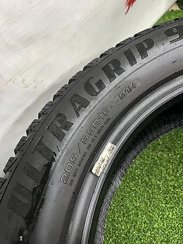 41 5: Шины 205 / 55 / R 16, Зима, Б/у, Пара, Легковые, GoodYear — 4