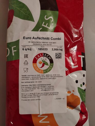 Souslar və ədviyyatlar: Nitrit duzu 0.6 — 6