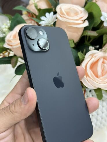 Apple iPhone: IPhone 15, Б/у, 128 ГБ, Черный, Кабель, Коробка, 87 % — 12