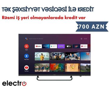 Şəhər velosipedləri: Yeni Televizor 50"