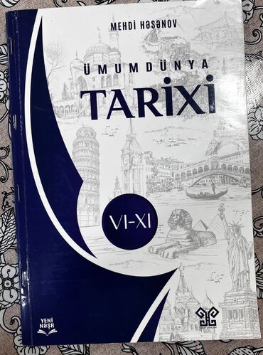 umumi tarix 6 ci sinif dim: Kitab tamamilə təzədir, cəmi bir dəfə oxunub. Heç bir səhifəsi