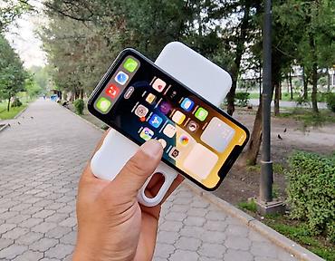 Apple iPhone: IPhone Xs, Б/у, 64 ГБ, Серебристый, Чехол, 100 % — 9