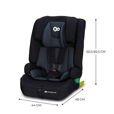 patike platnene: Kinderkraft autosedište SAFETY FIX 2 i-Size, 76–150 cm, crno (Šifra — 1