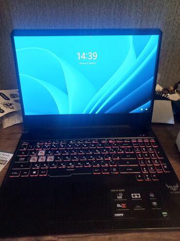 Masaüstü kompüterlər və iş stansiyaları: İşlənmiş ASUS TUF Gaming, 15.6 ", AMD Ryzen 5, 256 GB, Ödənişli çatdırılma