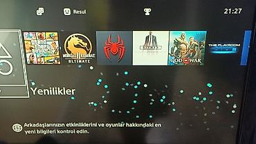 assassin: Sony PlayStation 4 Slim oyun konsolu Xüsusiyyətlər: - Model: PS4 Slim — 2