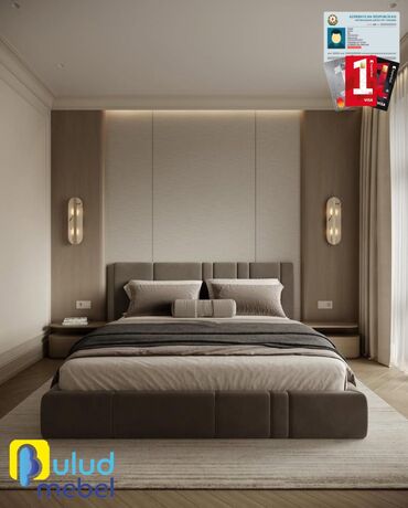 Yataq otağı dəstləri: 2 təknəfərlik çarpayı, Dolab, Komod, Tumba, Azərbaycan, Yeni — 12