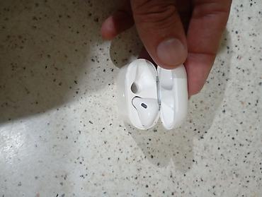 qulaqciq: İşlənmiş Simsiz (Bluetooth) Qulaqcıqlar, Apple, rəng - Ağ — 4