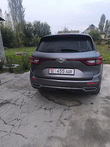 авто логан: Renault Samsung QM6 (QM6 на номерной рамке), серый металлик, кузов — 6