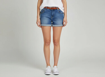 cross jeans zakręt: Denim, Shorts for women, size M
