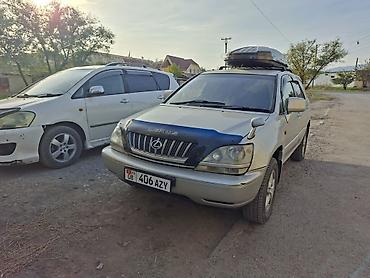 капот белый lexus 470: Lexus RX: 2002 г., 3 л, Автомат, Газ, Универсал — 4