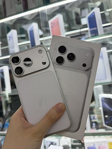 IPhone 17 Pro, Б/у, 256 ГБ, Серебристый, Коробка