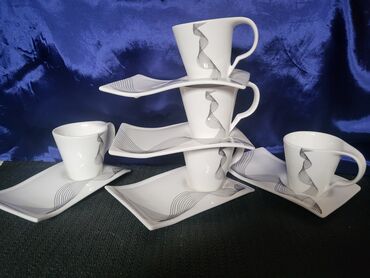 Kuhinjski setovi: Vintaz,nove roland,nemacke solje za kafu. Solje pun porcelan na lalafo.rs — 1 Kuhinjski setovi: Vintaz,nove roland,nemacke solje za kafu. Solje pun porcelan — 1