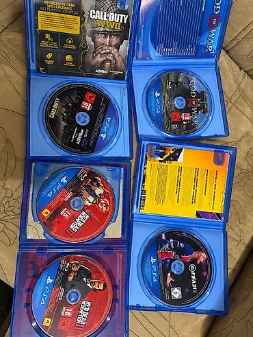 cd disk: Набор игр для PlayStation 4 (физические диски, фирменные боксы): - — 2
