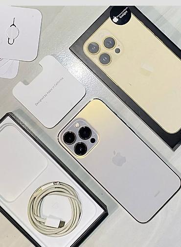 apple ipad 13: IPhone 13 Pro, 128 GB, Qızılı, Zəmanət, Kredit, Simsiz şarj — 2