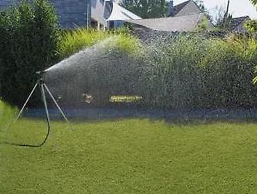 Sredstva za navodnjavanje: PARKSIDE Impuls-raspršivač na stativu, do 490 m² Opis: - Impulsni — 9