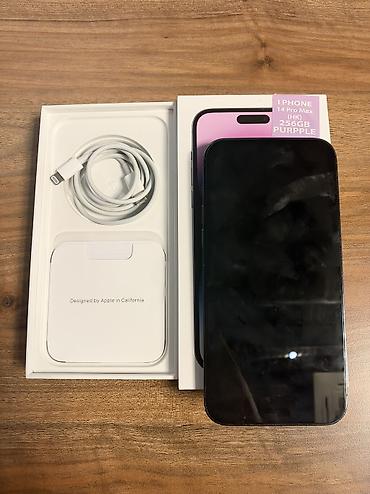 ikinci el 11 pro max: IPhone 14 Pro Max, 256 GB, Deep Purple — 1