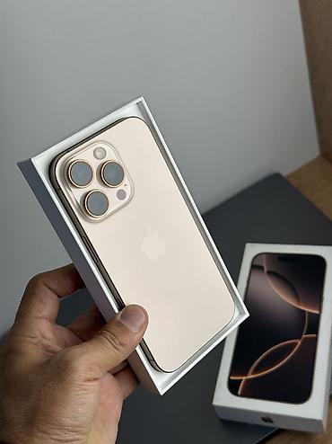 ok mobile: IPhone 16 Pro, Б/у, 256 ГБ, Desert Titanium, Защитное стекло, Чехол, Кабель, 92 % — 7