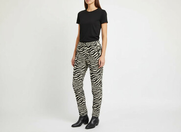 zara spodnie jedwabne: Lindex, Material trousers for women, size XS