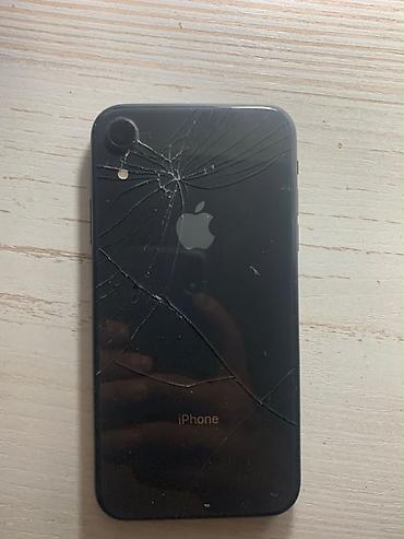 IPhone Xr, Б/у, 128 ГБ, Черный, Чехол, 96 %