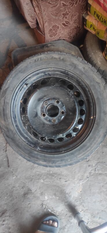 зимние шины на ниву 21214: Дөңгөлөктөр монтажда 205 / 55 / R 16, Кыш, Колдонулган, Жуп, Жеңил унаалар, Темир, тешиктери - 5