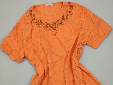 pomarańczowe bluzki damskie: Bluzka Damska, XL, stan - Dobry