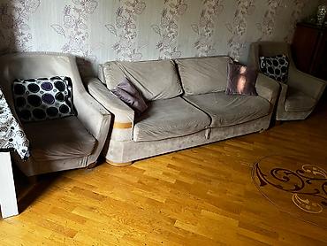 İşlənmiş Divan iki kreslo lalafo.az -da İşlənmiş Divan iki kreslo