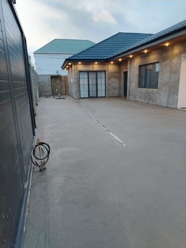 Beton işləri: Beton töküb şlifovka etmək