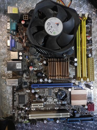 материнская плата бу: Энелик плата, Колдонулган, Asus, LGA775, ПК үчүн