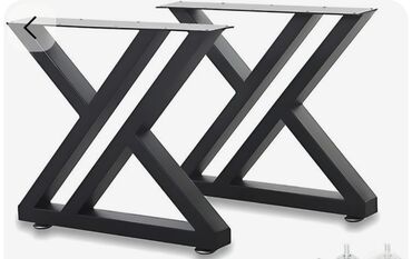 Masalar: Masa üçün metal ayaq dəstləri – modern dizaynlar - Material: qalın — 12