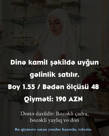 Toy paltarları və aksesuarları: Sadəcə xanımlar əlaqə saxlasın