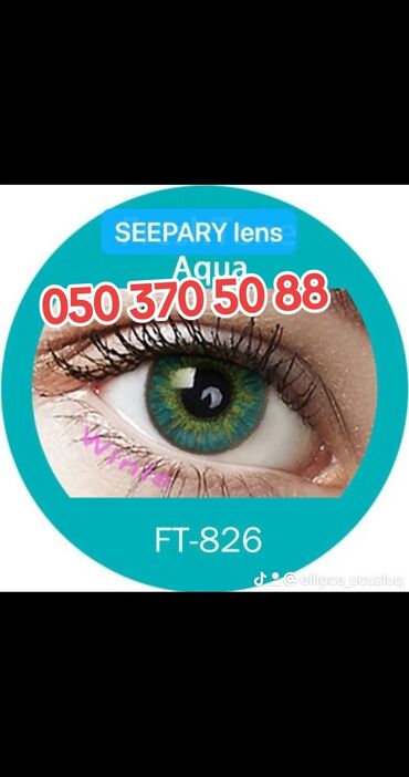 Digər: Lens linza koreya istehsalı olan linza +qab rəngli kosmetik linza — 23