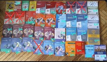 tibb kitabı: 200 yaxın kitab var.Kitablar 6-11 sinif dim testləri, test topluları