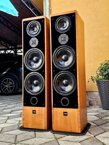 Zvučnici i stereo sistemi: Canton Ergo SC-L – podnostojeće Hi‑Fi zvučne kutije - Tip: 3‑tronski — 8