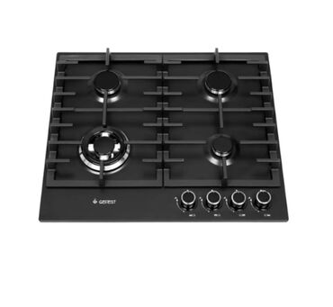 Микроволновки: Плита Газовая, Встраиваемая, 4 конфорки, Новый