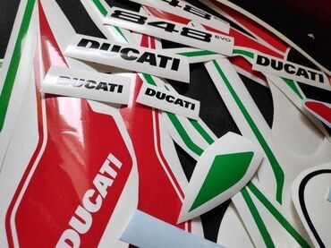 Ostalo: DUCATI 848EVO - nalepnice - 1116 📌 Opis: Samolepljive nalepnice — 8
