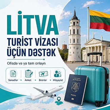 Digər xidmətlər: Xidmət: Litva və Almaniya turist vizası üçün peşəkar dəstək Təsvir: - — 1