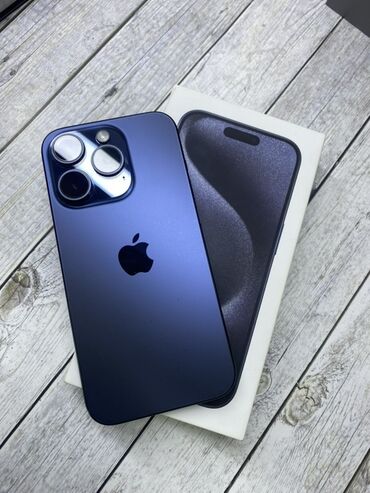 озу ddr4: IPhone 15 Pro, Б/у, 256 ГБ, Blue Titanium, Коробка, 80 %