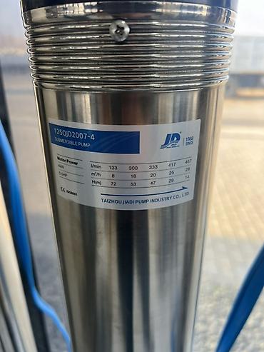 Nasoslar və hidroforlar: Nasos, Artezian quyusu üçün, quraşdırılma Sualtı — 11