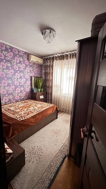номера в иссык куле: 3 комнаты, 64 м², 106 серия, 9 этаж, Косметический ремонт
