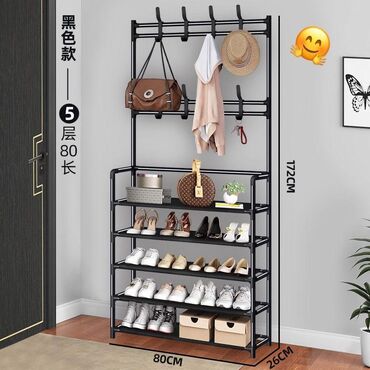 Asılqanlar: Koridor dolabı😍 🔺Ölçü: 80x26x153 sm-4 mərtəbə,45 azn. 80x26x168 sm - 5 -da lalafo.az — 5 Asılqanlar: Koridor dolabı😍 🔺Ölçü: 80x26x153 sm-4 mərtəbə,45 azn. 80x26x168 sm - 5 — 5