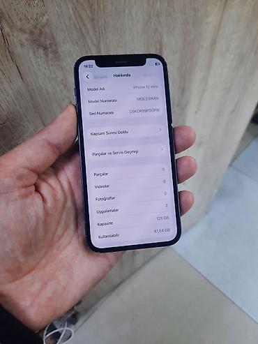 i̇phone barter: IPhone 12 mini, 128 GB, Mavi, Face ID — 2