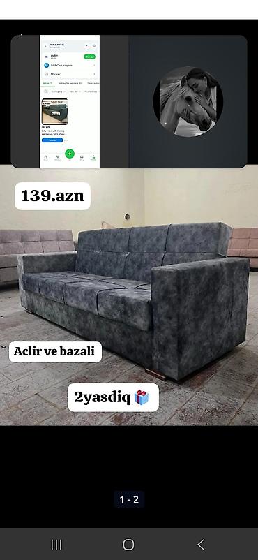 bellona azərbaycan: Divanlar sifarişle reng recimi movcuddur. acilir ve bazali olcu qoldan — 3