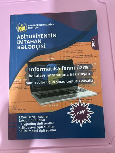 riyaziyyat test toplusu 1 ci hisse cavablari 2019 pdf: Informatika bələdçisi sınaq toplusu
təzə vəziyətdədir işlənməyib