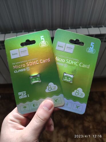 telefon ucun flash kart: Flash card flas kart yaddaş kartı 8GB CART Hoco brendi firmanın öz
