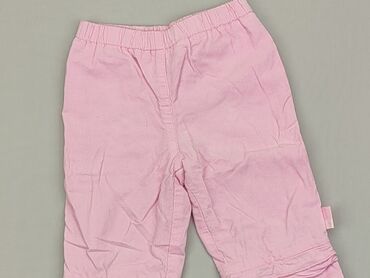 spodnie rozowe: Брюки для немовлят, 0-3 міс., 56-62 см, Topolino, стан - Дуже гарний