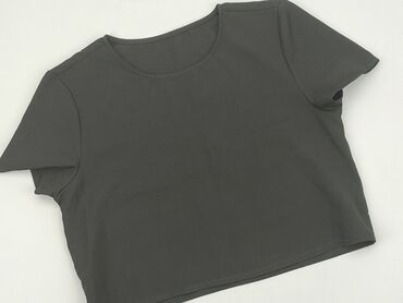 czarne t shirty damskie z długim rękawem: Топ L, стан - Дуже гарний