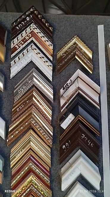 Şəkil və rəsmlər üçün çərçivələr: Çərçivə Taxta — 31